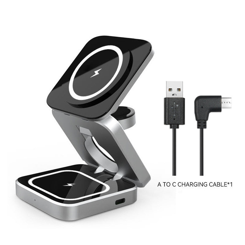 Cargador mesa escritorio 3 en 1 inalámbrico premium — SapWxrld España