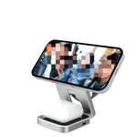 Cargador inalámbrico 3 en 1 para desk setup minimalista — SapWxrld