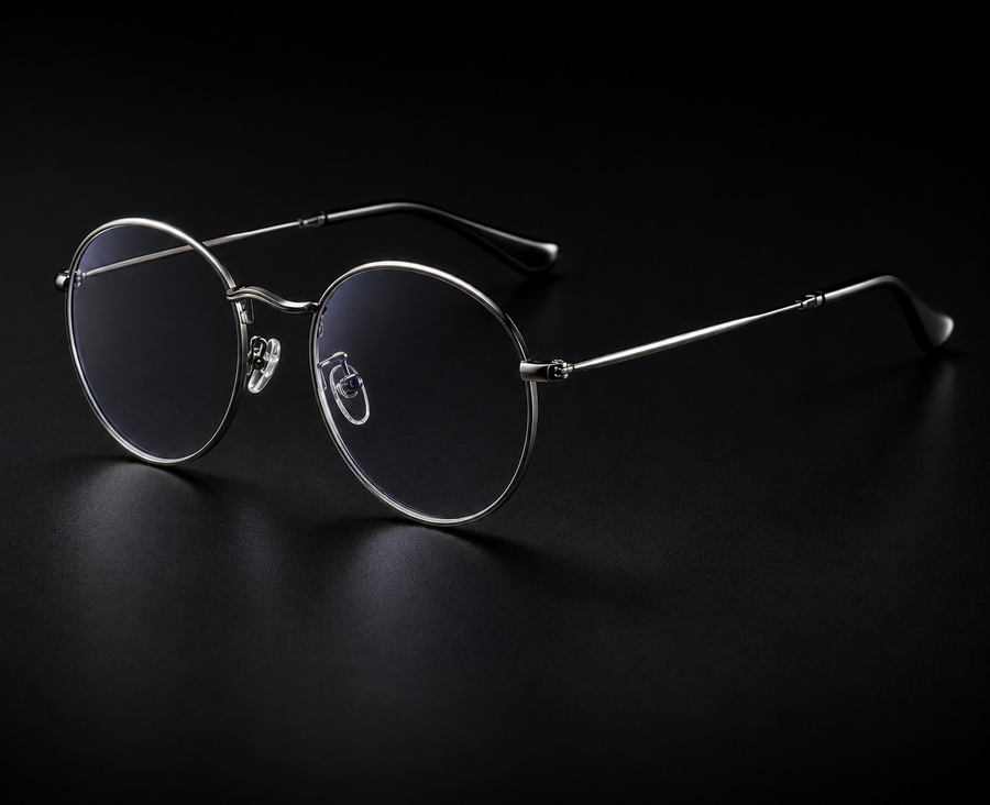 Gafas Anti Luz Azul — Montura Metálica Premium