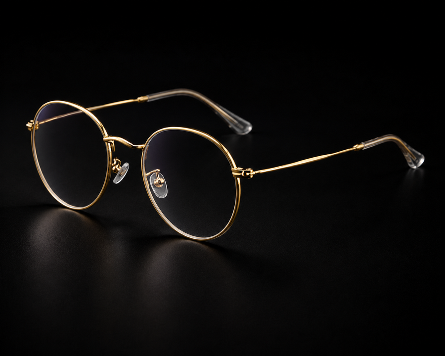 Gafas Anti Luz Azul — Montura Metálica Premium