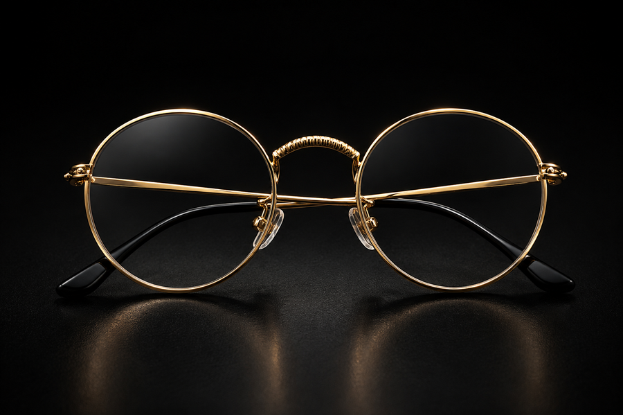 Gafas Anti Luz Azul — Montura Metálica Premium