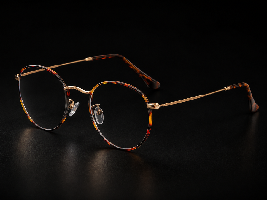 Gafas Anti Luz Azul — Montura Metálica Premium